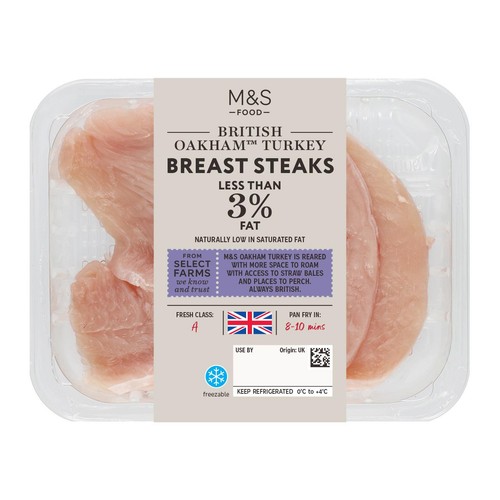 M&S British Turkey Breast Steaks thumbnail 2