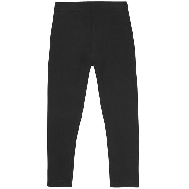 M&S Cotton Stretch Leggings, 2-7 Years, Black