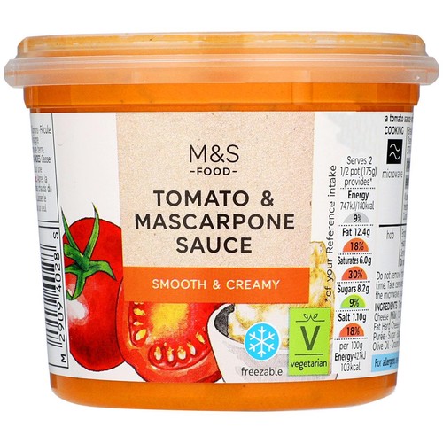 M&S Tomato & Mascarpone Sauce thumbnail 2