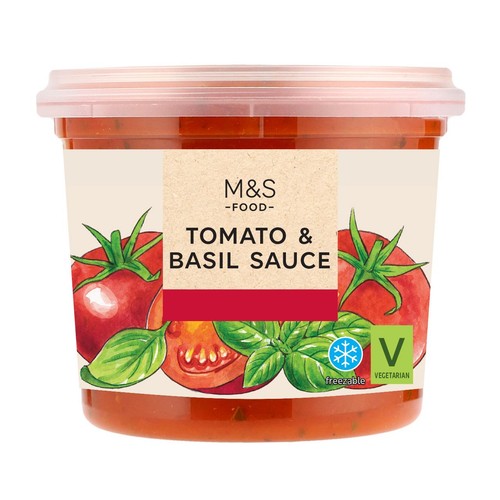 M&S Tomato & Basil Sauce