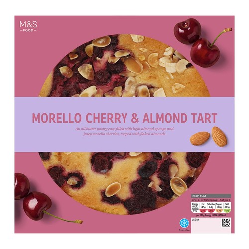 M&S Morello Cherry and Almond Tart thumbnail 2