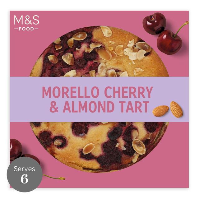 M&S Morello Cherry and Almond Tart