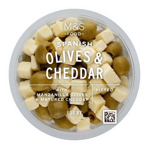 M&S Manzanilla Olives & Cheddar Cheese thumbnail 3