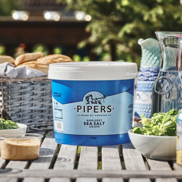 Pipers Anglesey Sea Salt Crisps Sharing Tub thumbnail 3
