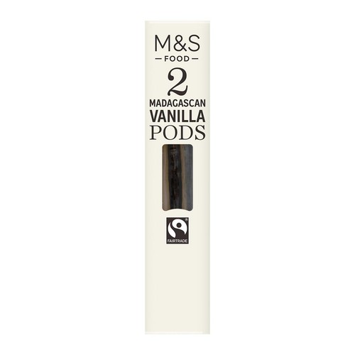 M&S Fairtrade Madagascan Vanilla Pods