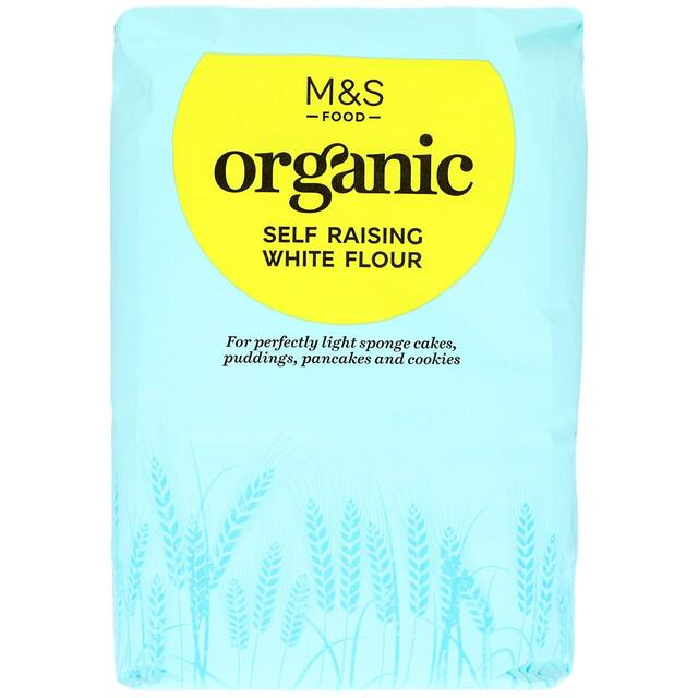 M&S Organic Self Raising White Flour