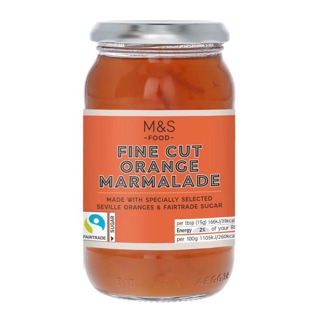M&S Fairtrade Fine Cut Orange Marmalade