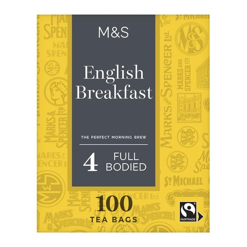 M&S Fairtrade English Breakfast Tea Bags