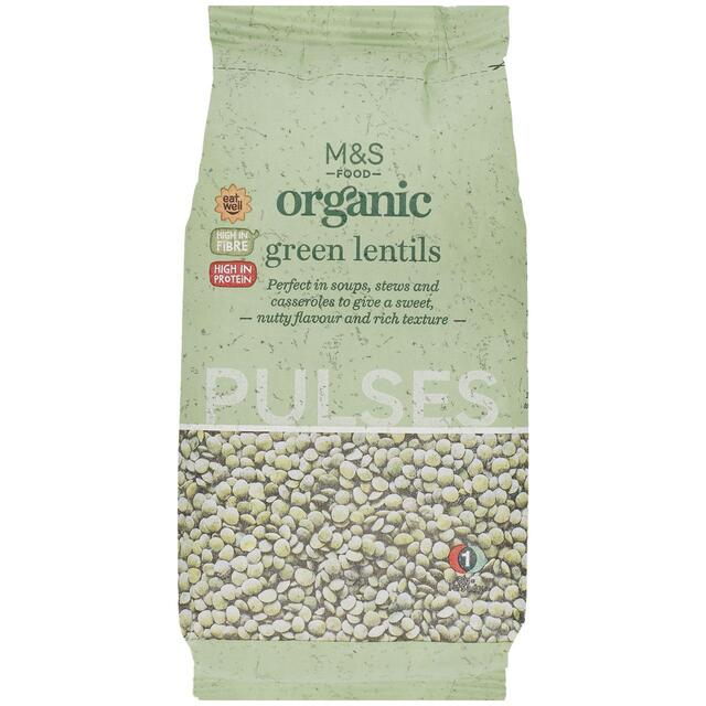 M&S Organic Green Lentils