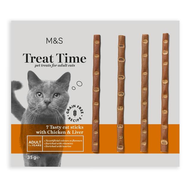 M&S Deli Chicken Cat Stick Treats thumbnail 2