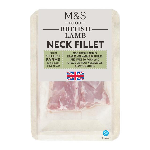 M&S British Lamb Neck Fillet