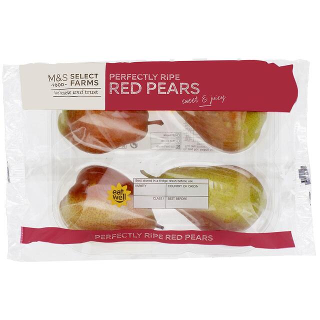M&S Perfectly Ripe Red Pears