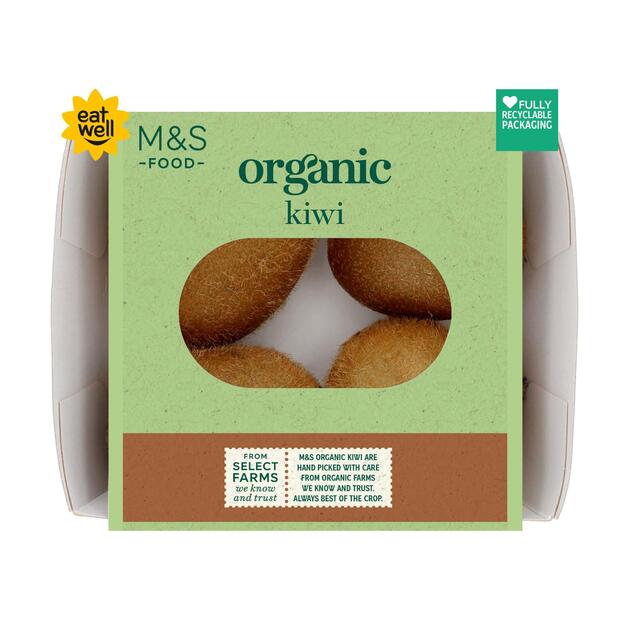 M&S Organic Kiwi Fruit