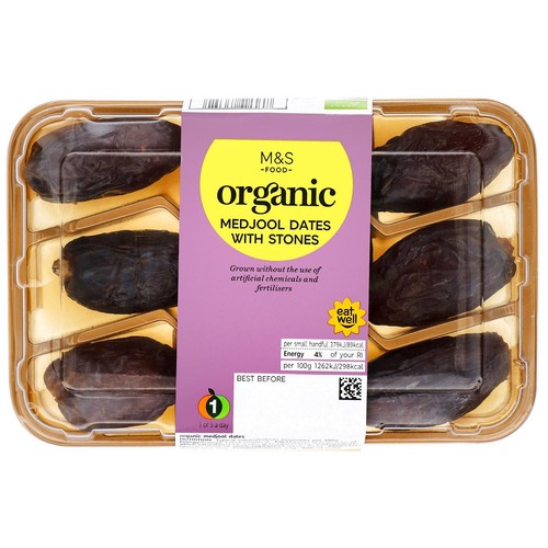 M&S Organic Medjool Dates with Stones