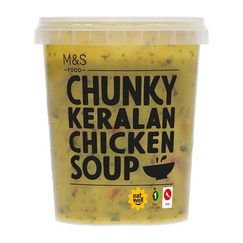 M&S Chunky & Spicy Keralan Chicken Soup