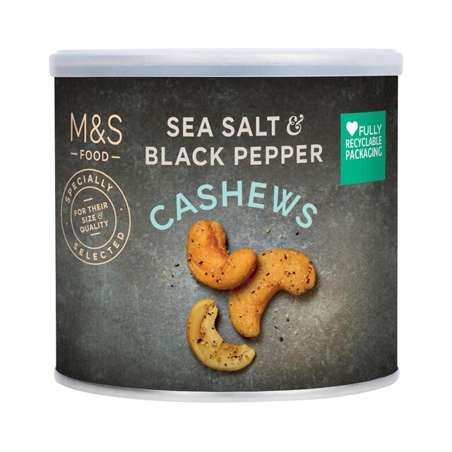 M&S Sea Salt & Black Pepper Cashews