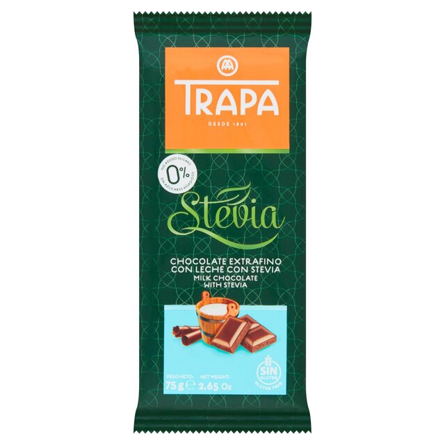 Trapa Milk Chocolate with Stevia