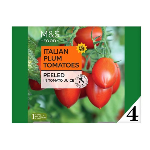M&S Italian Peeled Plum Tomatoes