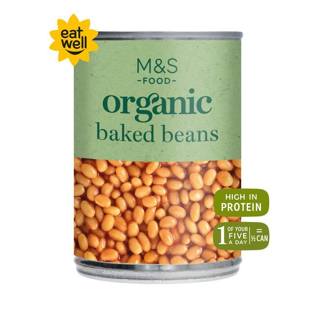 M&S Organic Baked Beans