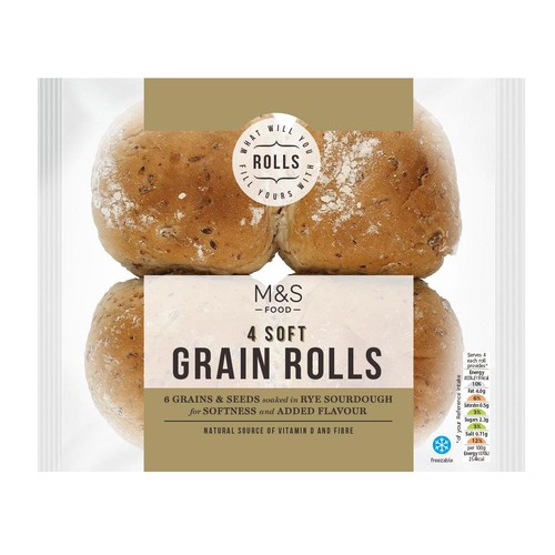 M&S Soft Grain Rolls thumbnail 2