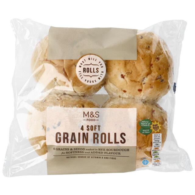 M&S Soft Grain Rolls