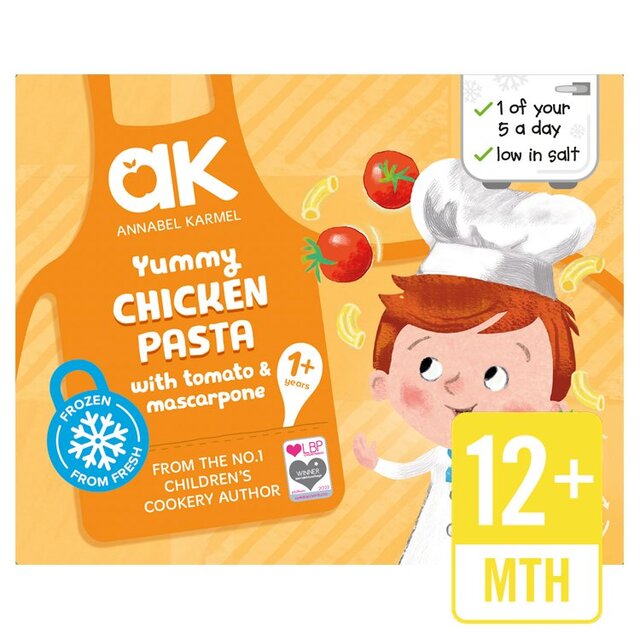 Annabel Karmel Frozen Chicken Pasta with tomato & mascarpone