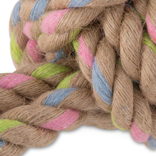 Beco Pets Hemp Ball on Hoop Dog Toy thumbnail 3