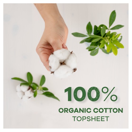 Always Dailies Organic Cotton Protection Normal Panty Liners thumbnail 2