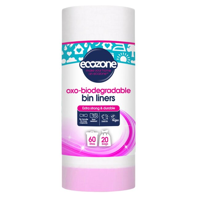 Ecozone Oxo-Biodegradable Bin Liners 60L thumbnail 2
