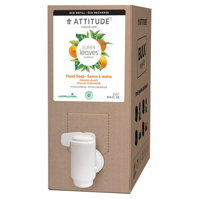 Attitude Bulk to Go Handsoap - Orange Leaves
