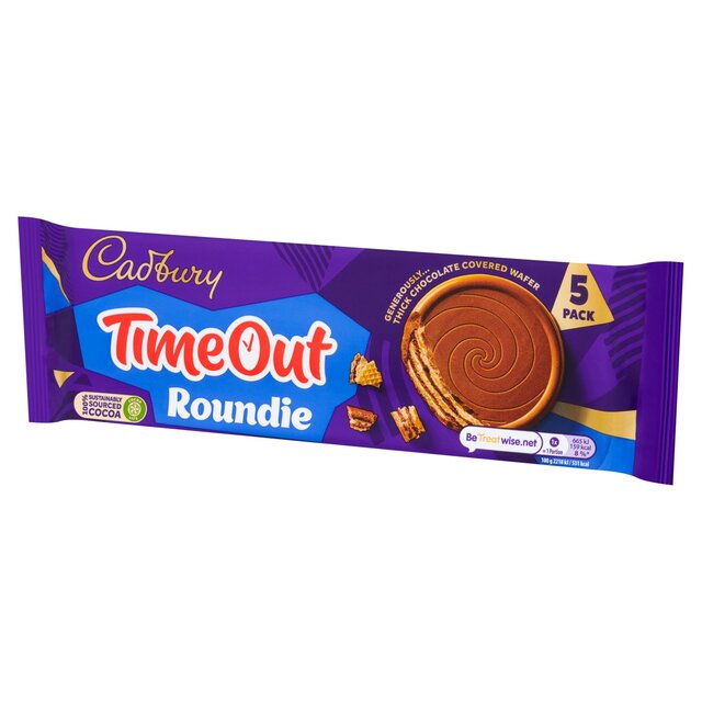 Cadbury Roundie Milk Chocolate Biscuits thumbnail 2