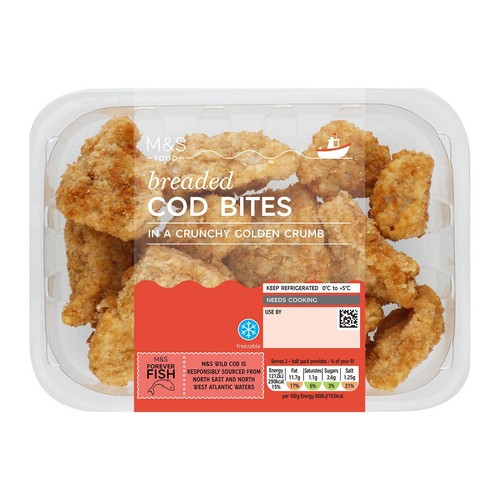 M&S Breaded Cod Bites thumbnail 2
