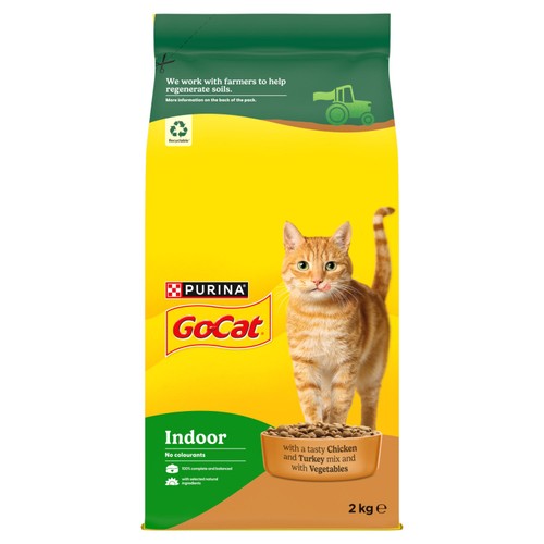 Go-Cat Indoor Chicken Dry Cat Food thumbnail 3