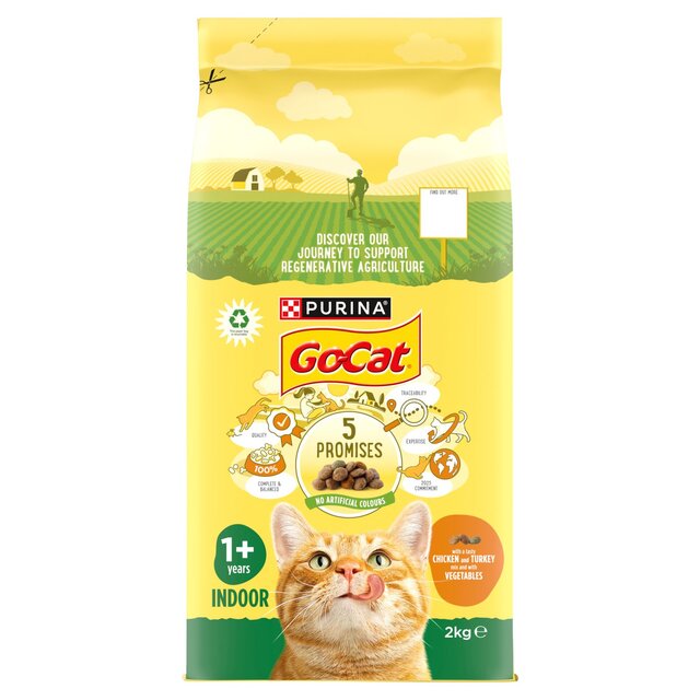 Go-Cat Indoor Chicken Dry Cat Food thumbnail 2