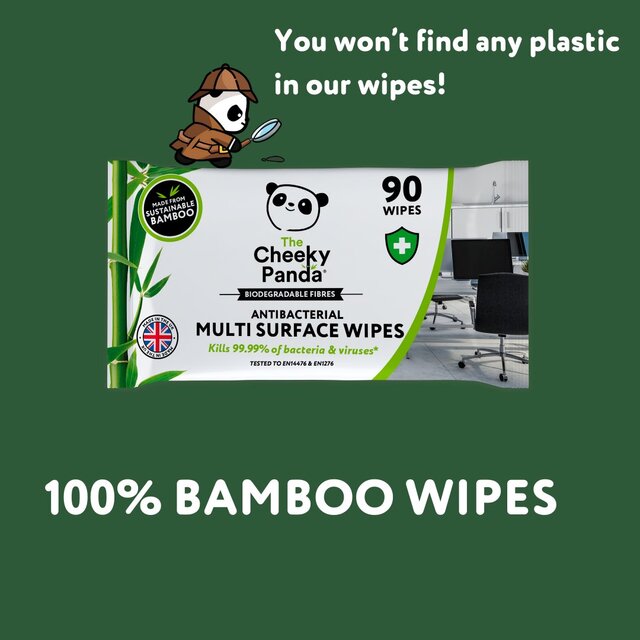 The Cheeky Panda 100% Bamboo Antibacterial Multi Surface Wipes thumbnail 8