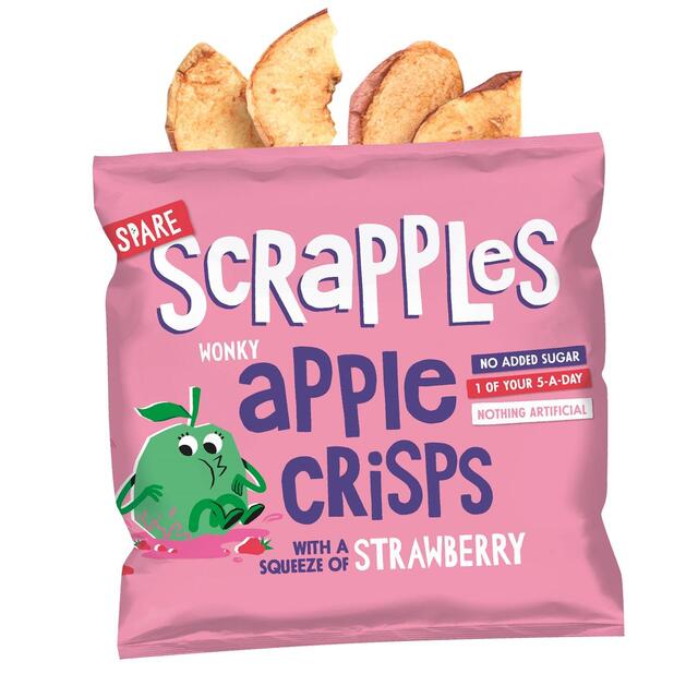 Scrapples Apple & Strawberry Fruit Crisps thumbnail 2