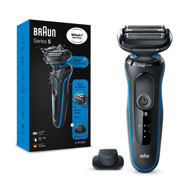 Braun Series Electric Shaver 5 Easy Clean Male Rated Which Best Buy