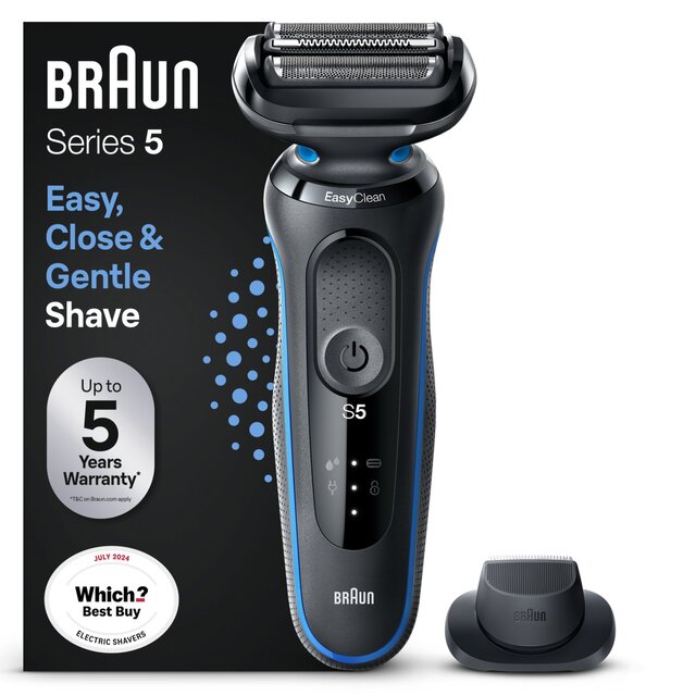 Braun Series Electric Shaver 5 Easy Clean Male Rated Which Best Buy thumbnail 2
