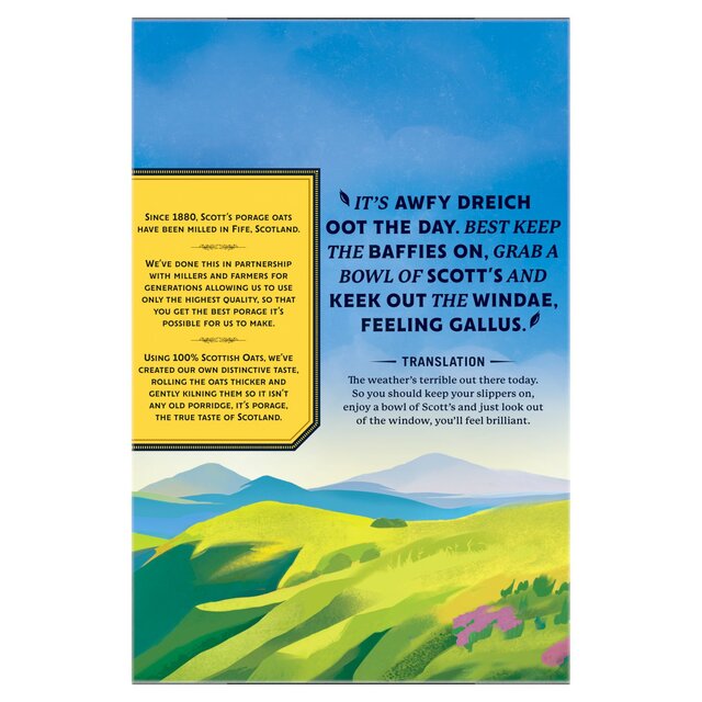 Scott's Porage Original Porridge Cereal Oats thumbnail 8