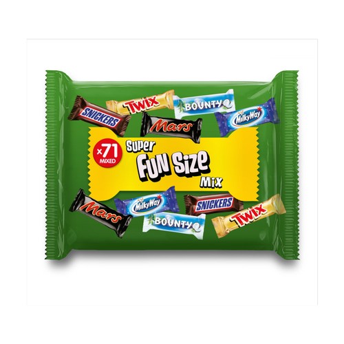 Mars, Twix, Bounty, Snickers, Milky Way Funsize Chocolate  Bars Party Bag thumbnail 2