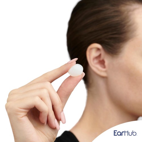 EarHub Sleepwell Soft Silicone Earplugs 12 pair thumbnail 5