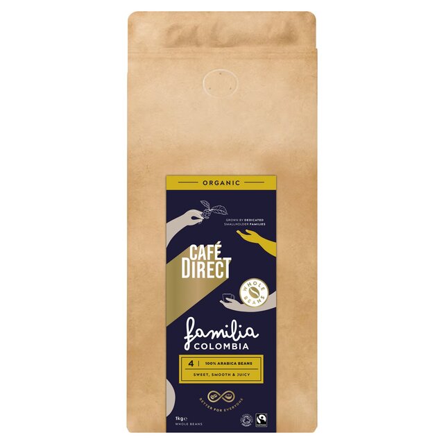 Cafedirect Organic Colombia Coffee Beans