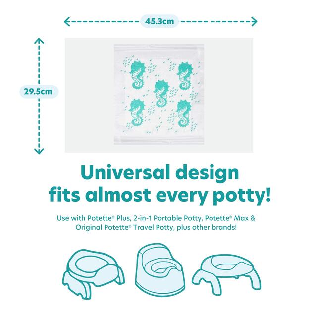 Potette Plus Potty Liners thumbnail 4