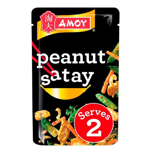 Amoy Roasted Peanut Satay Stir Fry Sauce thumbnail 2