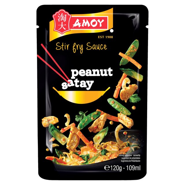 Amoy Roasted Peanut Satay Stir Fry Sauce thumbnail 2