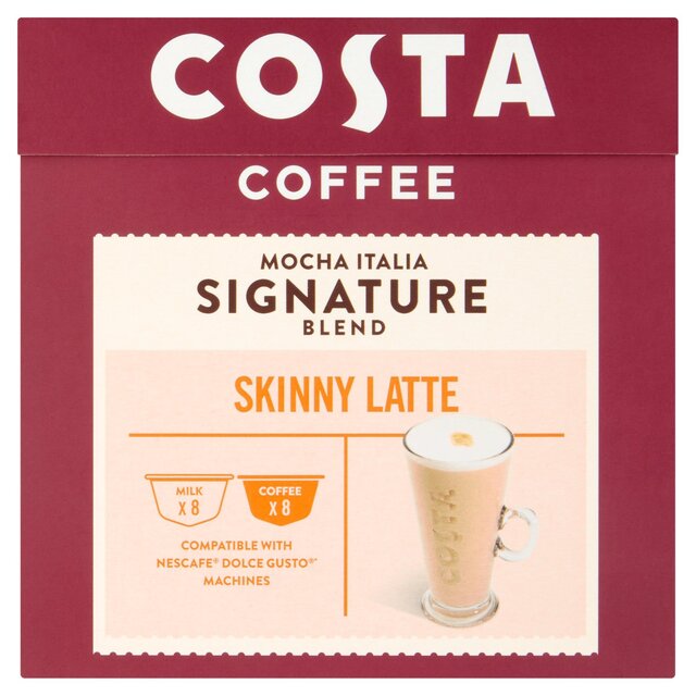 Costa Coffee Nescafe Dolce Gusto Compatible Skinny Latte thumbnail 2