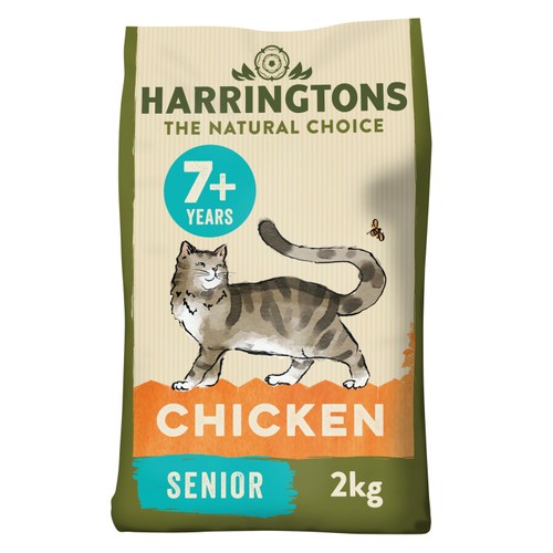 Harringtons Complete Senior Chicken Cat Food thumbnail 2