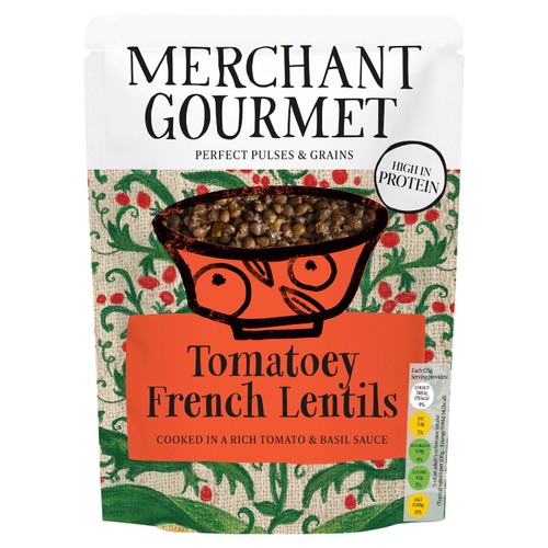 Merchant Gourmet Tomatoey French Puy & Green Lentils  thumbnail 2