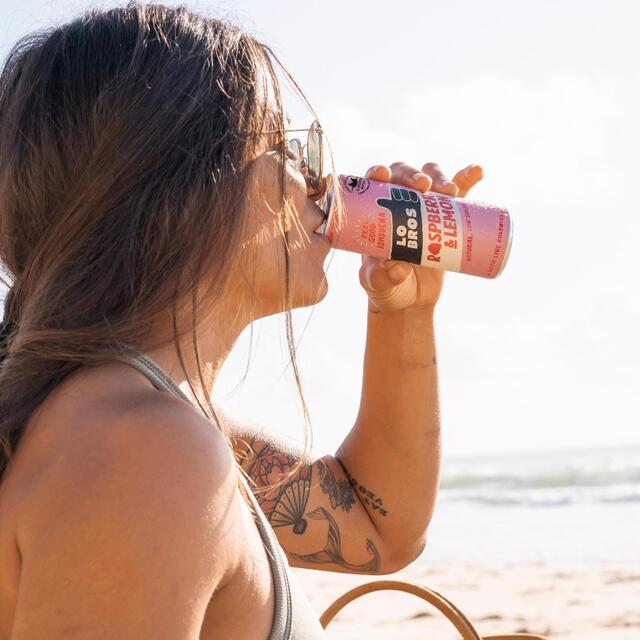 Lo Bros Kombucha Raspberry & Lemon Low Sugar Multipack thumbnail 5