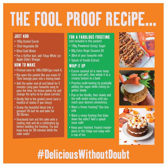 Creative Nature Carrot Cake Loaf Mix thumbnail 4